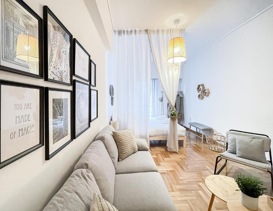 Boho Chic 2Br Apartment In The Center Of Athens Luaran gambar