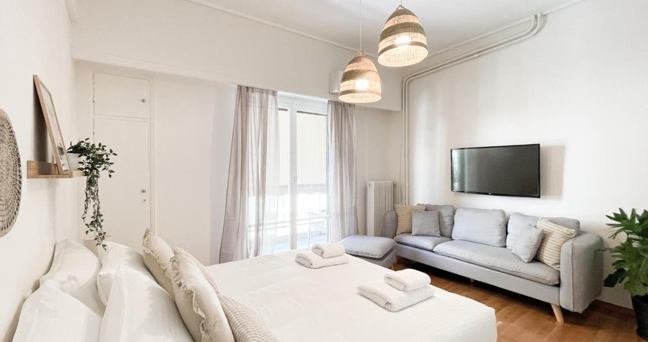 Boho Chic 2Br Apartment In The Center Of Athens Luaran gambar