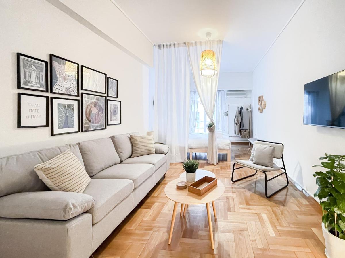 Boho Chic 2Br Apartment In The Center Of Athens Luaran gambar